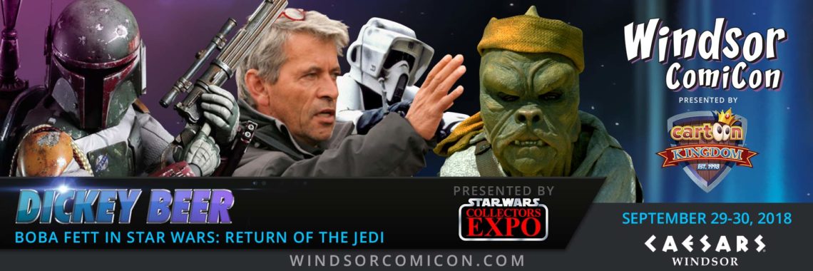 Star Wars actor DICKEY BEER to attend Windsor ComiCon 2018 - Windsor ...