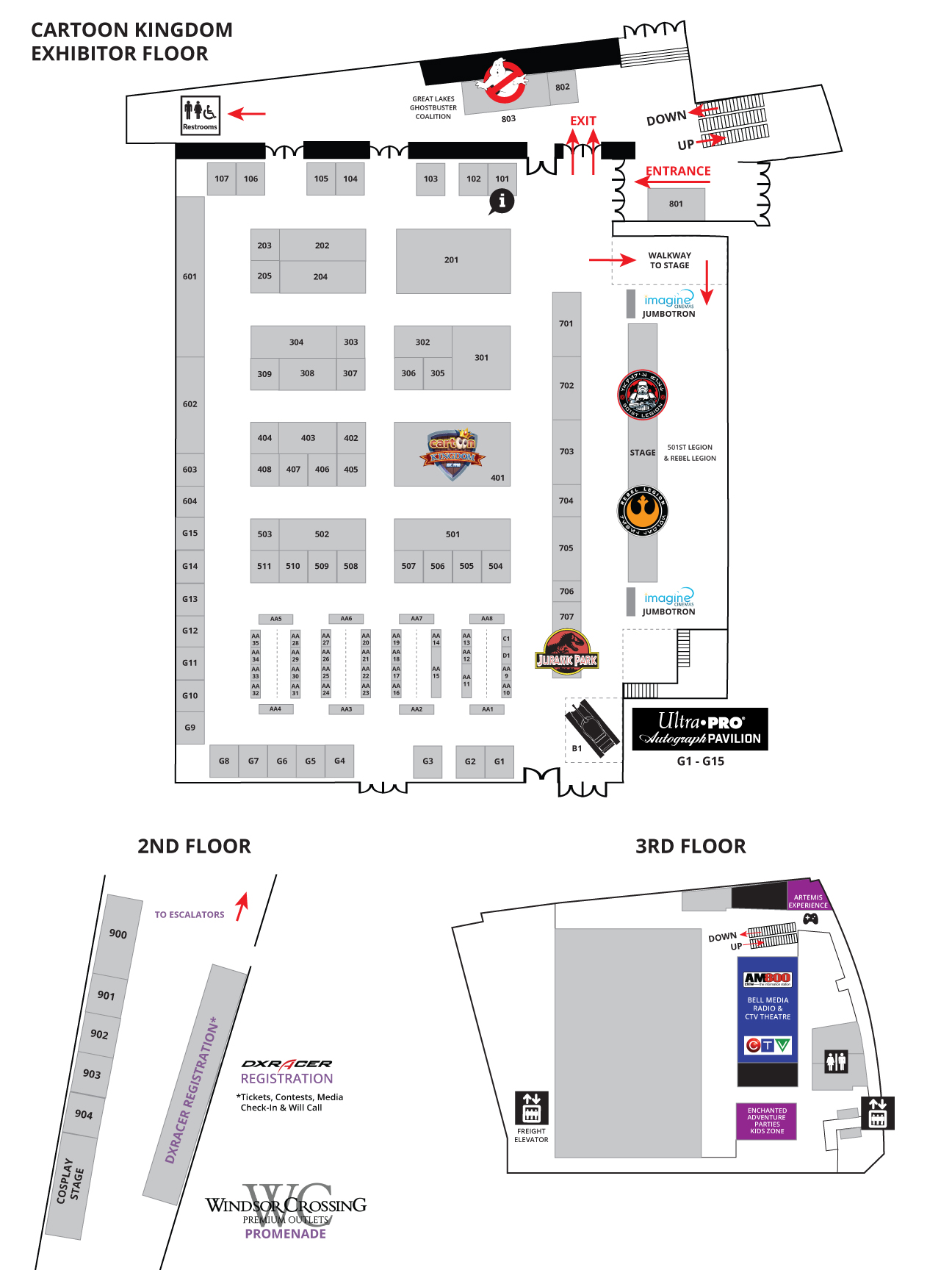 2018FLOORPLAN - Windsor ComiCon