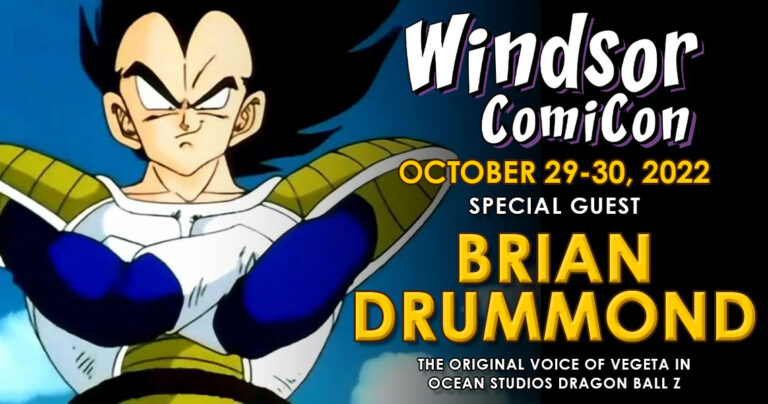 Dragon Ball Z voice actor Brian Drummond to attend Windsor ComiCon 2022 ...